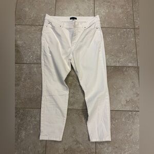Ann Taylor White Jeans